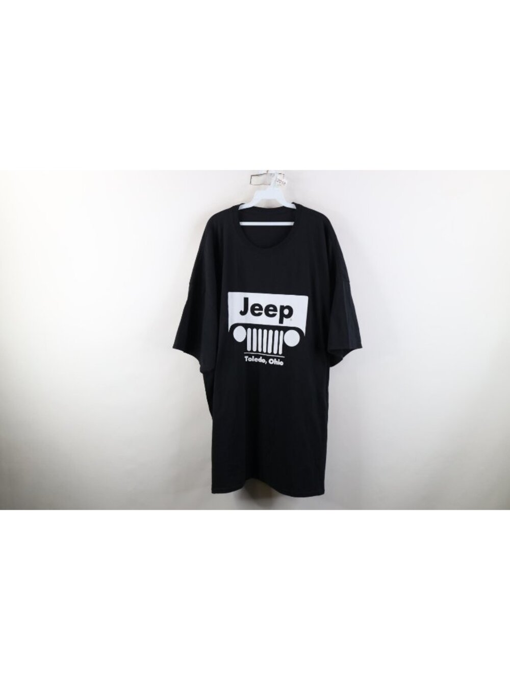 Vintage 90s Y2K Jeep Motor Co Mens 4XL Faded Spell Out Short Sleeve T-Shirt